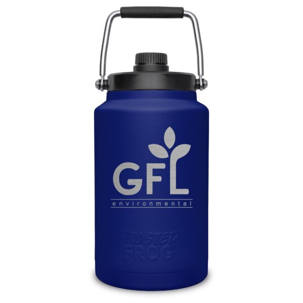 Double WAll 1 Gallon Stainless Steel Jug Blue