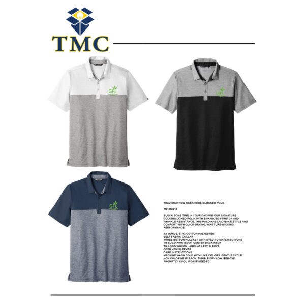 TRAVISMATHEW OCEANSIDE BLOCKED POLO